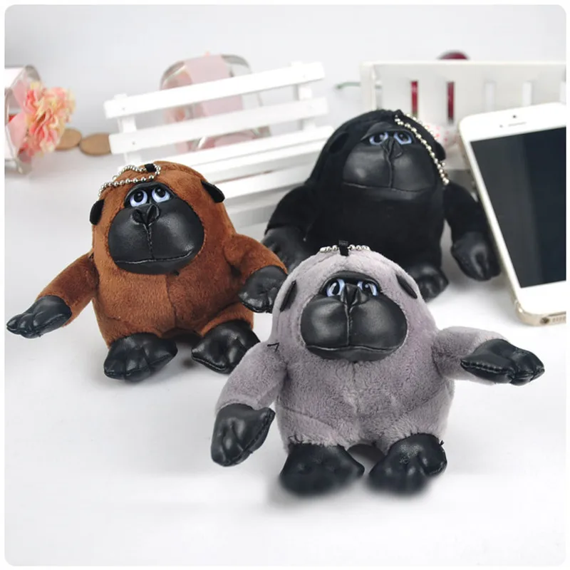 Fur Monkey Keychain Keychain Bag Monkey Bags Fur Charms Key