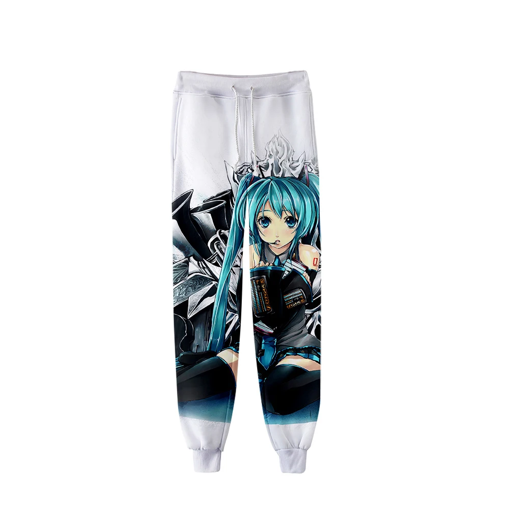 

Hatsune Miku 3D Printed Jogger Pants 2019 Fashion Streetwear Sweatpants Japan Popular New Style Casual Long Pants XXS-4XL
