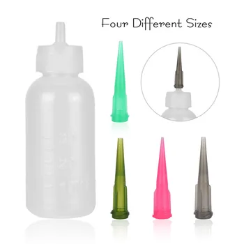 

Temporary Tattoo Kit Applicator Bottles For Tattoo Cream With 4 Needle Mouth Accessories Tools High Quality Useful Hot in stock