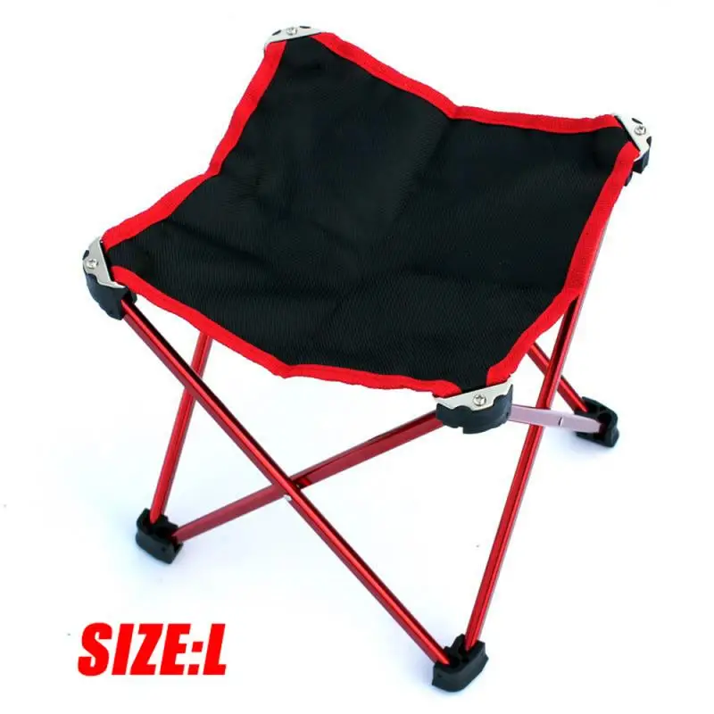 Ultra-light Portable Folding Stool Outdoor Folding Chair Aluminum Fishing Sketch Chair Fishing Accessories