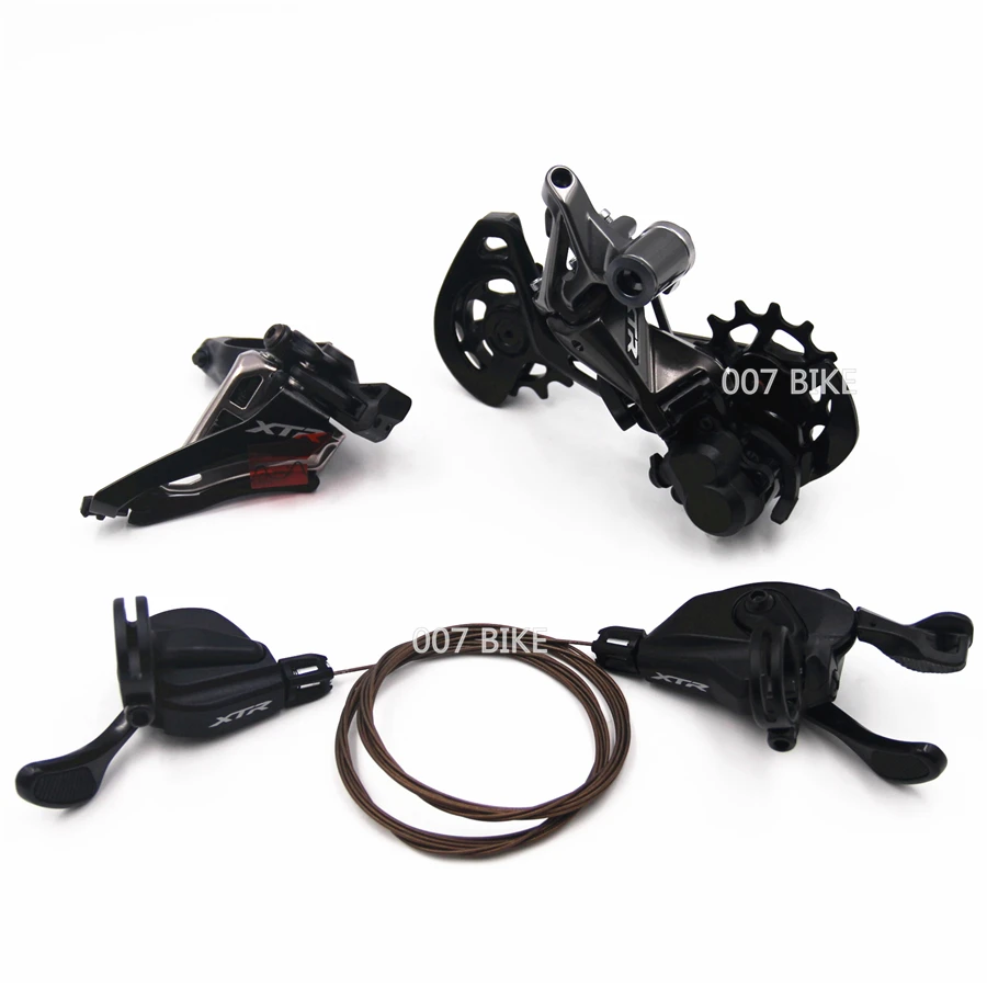 SHIMANO DEORE XTR M9100 набор групп для горного велосипеда 2x12 Скорость 24 скорость 45T 51T M9100 сдвиг задний переключатель переключения передач M9100 переключения передач