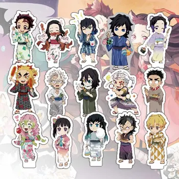 

Anime Demon Slayer Kimetsu no Yaiba Kamado Tanjirou Nezuko Zenitsu Inosuke Acrylic Standing Figure Decoration Toys Gifts