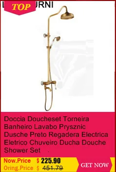 Набор для душа Regadera Black Conjunto Doccia Ducha Piscina Preto panel для ванной комнаты