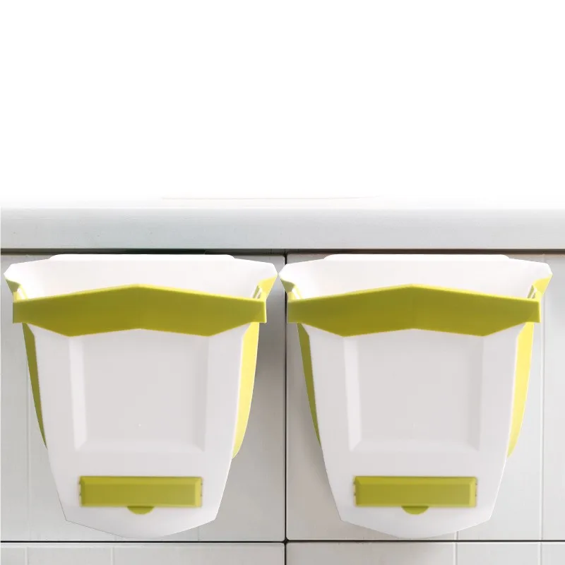 New Kitchen Folding Waste Bins Garbage Bin Bathroom Foldable Toilet Storage Bucket Food Sorting Trash Can | Дом и сад