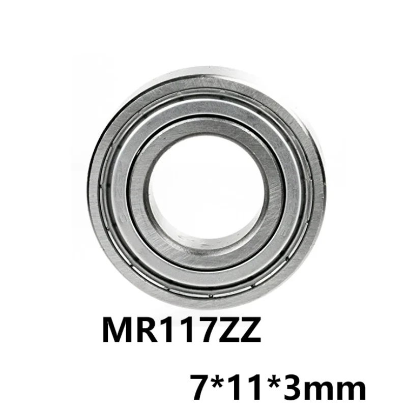 

10Pcs / Lot Mr117Zz Bearing Deep Groove Ball Bearing Miniature Bearing Mr117-Zz 7x11x3Mm Chrome Steel bearing nitro motor