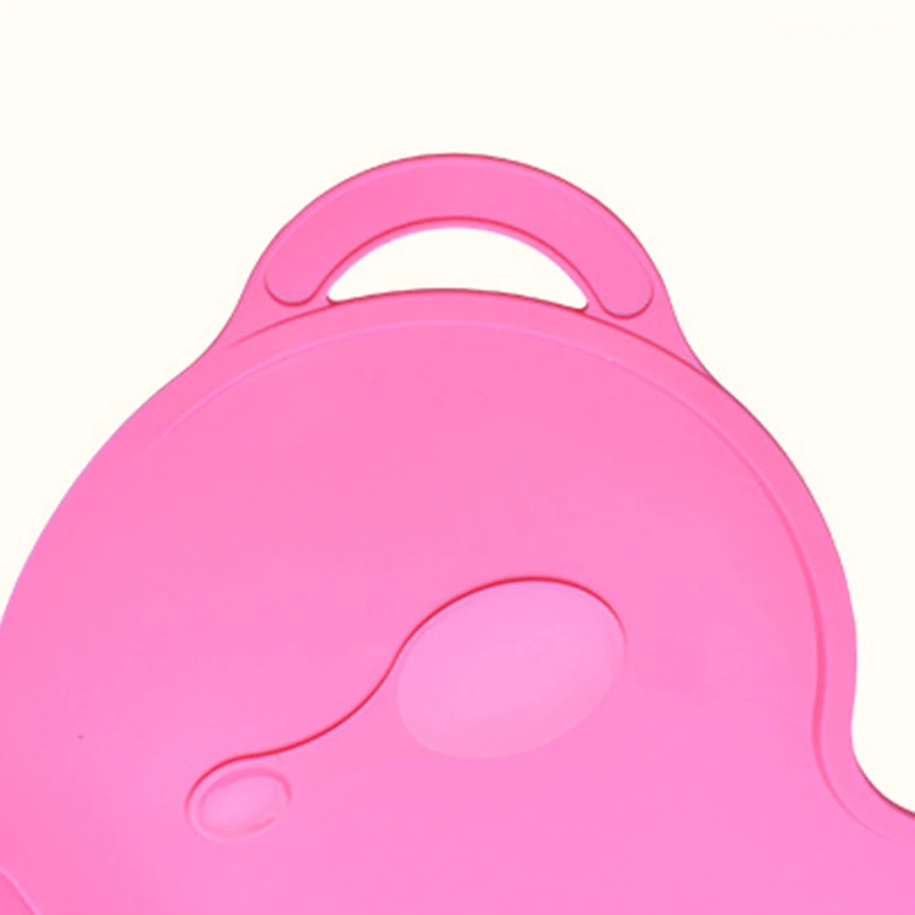 Lovely Tableware Feeding Kids Placemat Kitchen Silicone Material Bowl Fruit Plate Lunch Children Baby Dining Portable Health