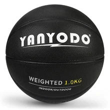 Ball Weighted Basketball 1.0 Kg Size 7 Basketbal Training Basketball Wrist Strength Baloncesto Professional PU Wear Resistance