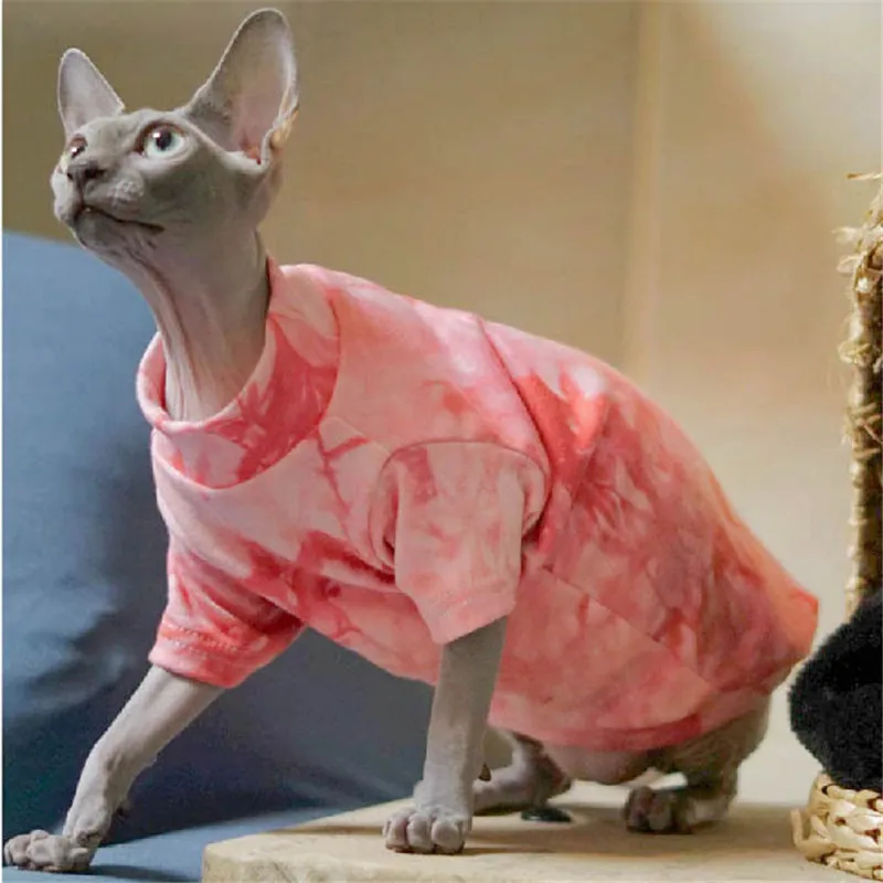 FSS Spring Summer Cat Apparel kitten Jumper Cute Cat Outfits Hairless
