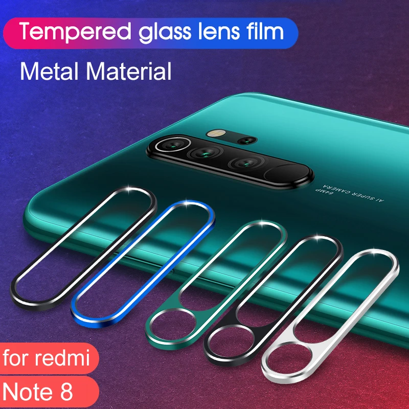 

Lamorniea 21D Metal Protection Ring For Xiaomi Redmi Note 8 Pro Camera Lens Film For Xiaomi redmi note 8 pro Screen Protector