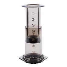 Portable Coffee Maker Coffee Press Pot Coffee Filter Coffee Machine Paper Kitchen Set Black