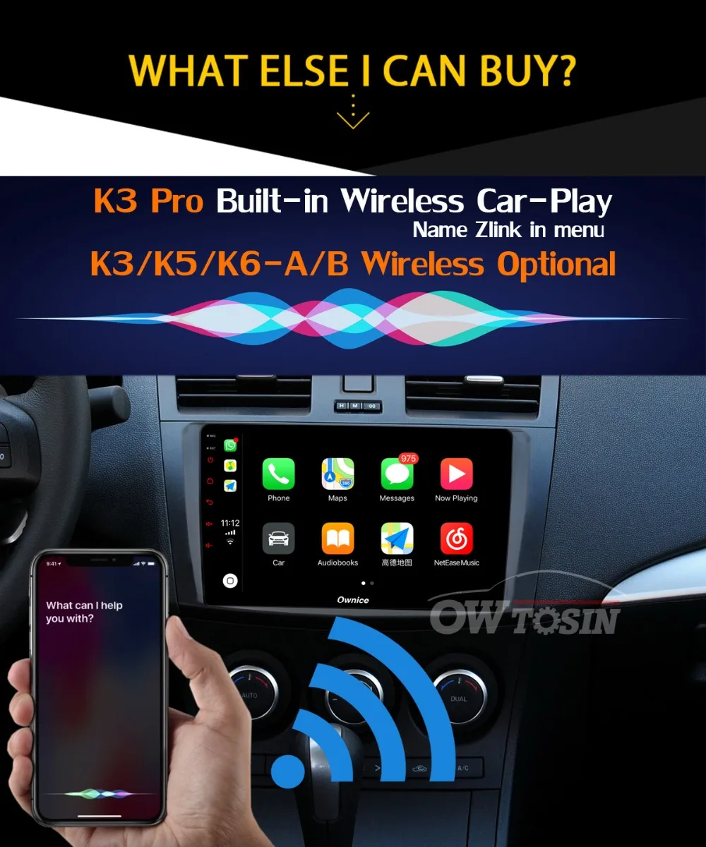 Excellent 9" 360°Panoramic Android Car DVD Player For Mazda 3 Mazda3 2010 2011 2012 2013 2014 2015 Car GPS Radio Stereo DSP CarPlay 4G LTE 33