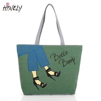 

HISUELY 2020 Women Casual Handbag Floral Large Capacity Tote Shoulder Bag Shopping Bag Beach Bags Tote Feminina