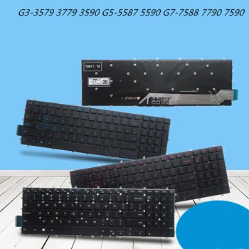

New English Layout Keyboard Replacement For Dell G3-3579 3779 3590 G5-5587 5590 G7-7588 7790 7590