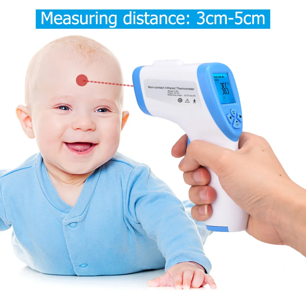 

2020 Muti-Fuction Digital Thermometer Infrared Forehead Body Fever Body Thermometer Non Contact Adult Body Fever Children Adult