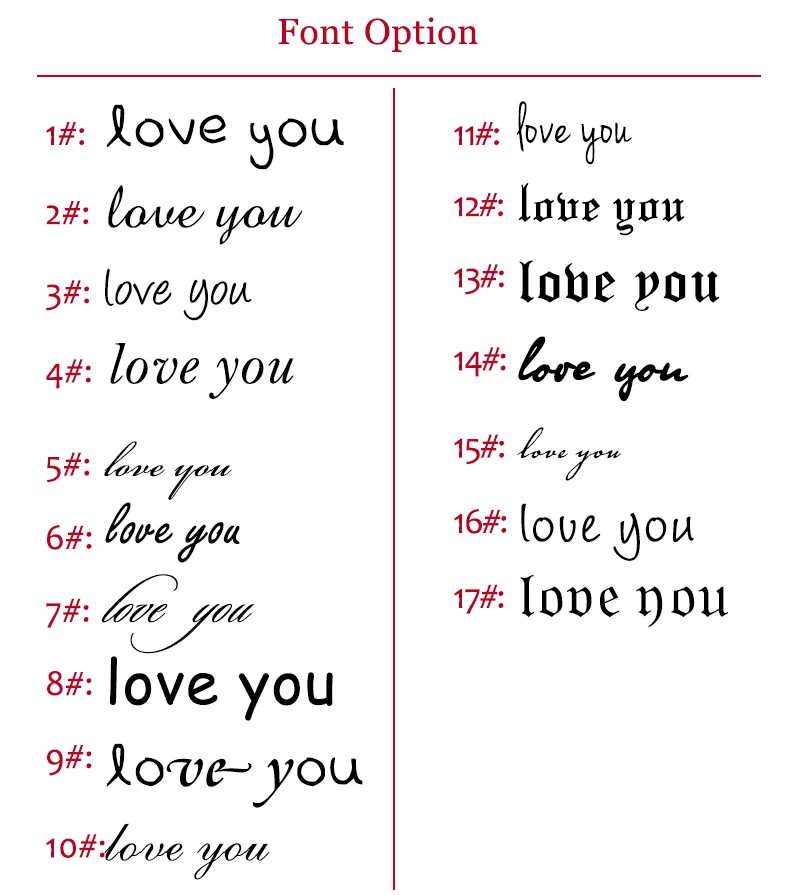 font