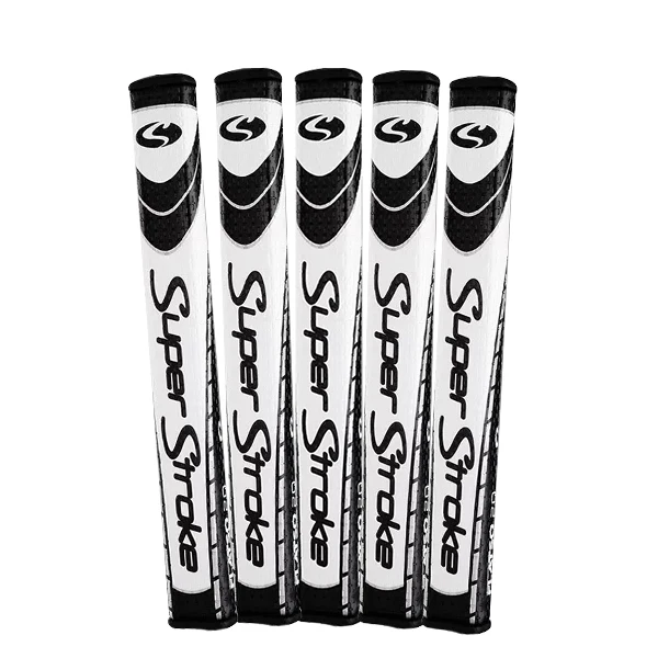 3.0 white black Новинка Супер Str* Нескользящие рукоятки для гольфа Super Flatso 3,0 клюшки для клюшек для гольфа с качеством - Color: 3.0 white black