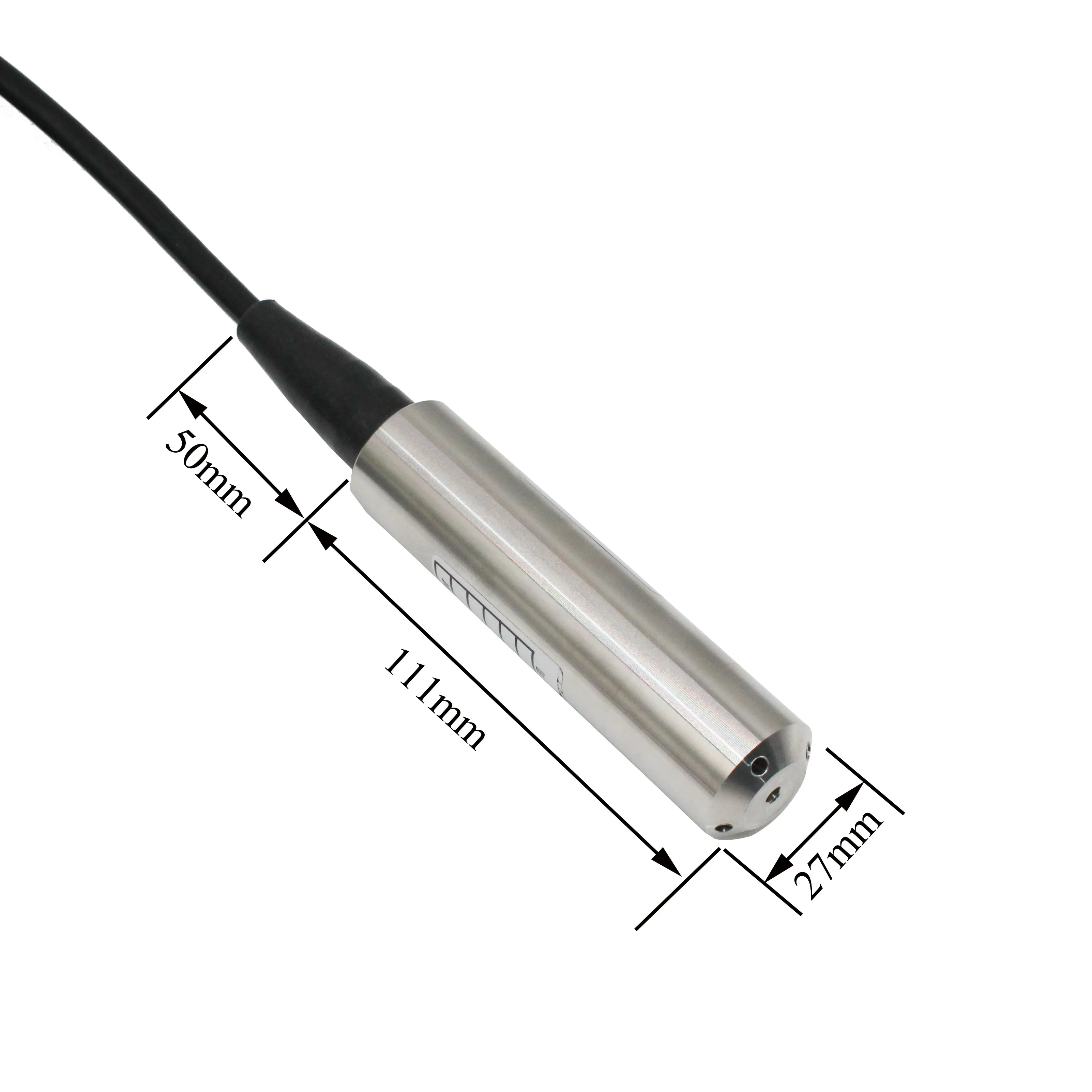 Sensore Di Livello Liquido 4-20mA DC24V - Per Acqua, Portata 0-5m, Materiale Anticorrosione