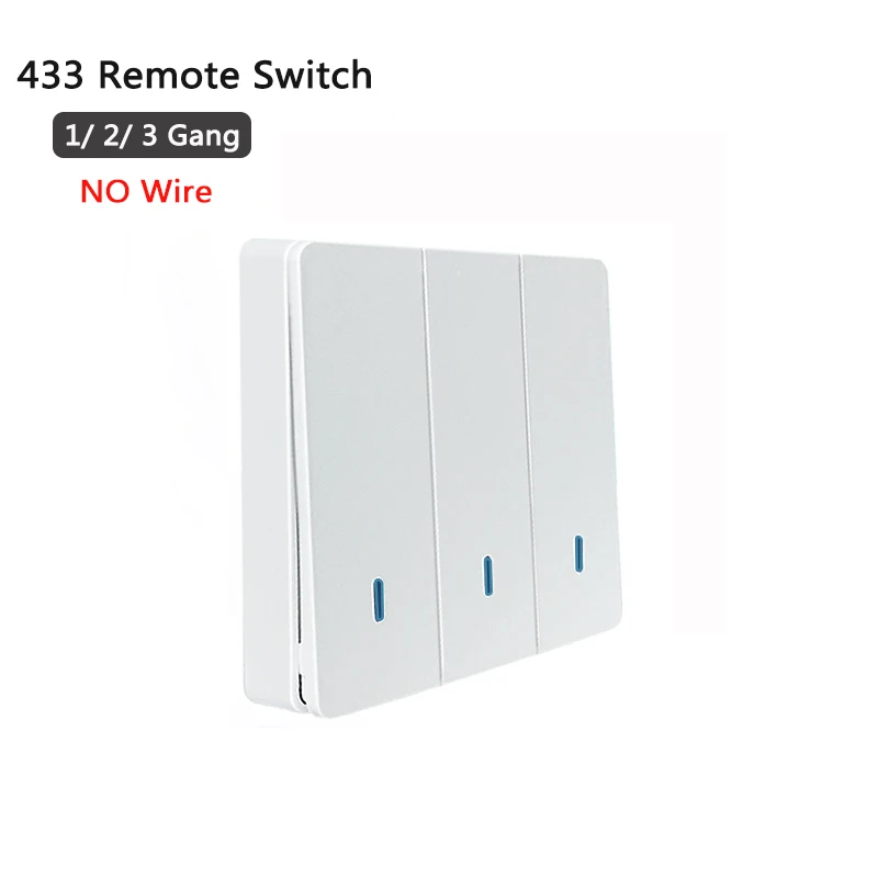 433.92MHz RF Remote Control Light Switch 433Mhz Wireless for Sonoff T1 EU UK 4CH Pro R2 Slampher | Электроника