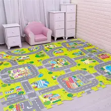 Детский коврик-головоломка из пеноматериала EVA для детей, блокирующий коврик для упражнений, напольный ковер, коврик 30X30cm18 9/18 шт., игровой коврик для ползания