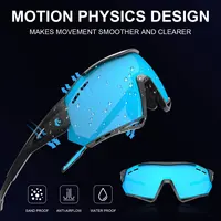 Lunettes de soleil polarisées pour hommes et femmes, cyclisme, vtt, Protection, sport, pêche, 5 lentilles, nouvelle collection X-TIGER 3