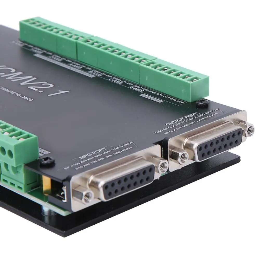 5 осевой ЧПУ контроллер NVCM MACH3 USB плата интерфейса для шагового