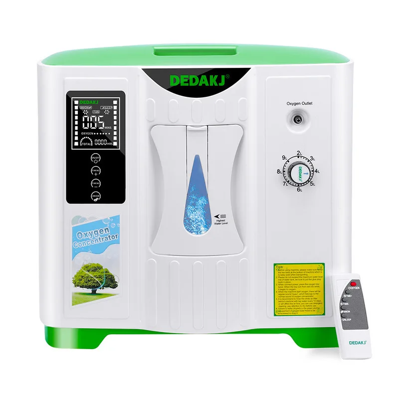 2L-9L Oxygen Generator Oxygen Concentrator Generator Air Purifier 110V 220V English Version DDT-2A  Free Shipping