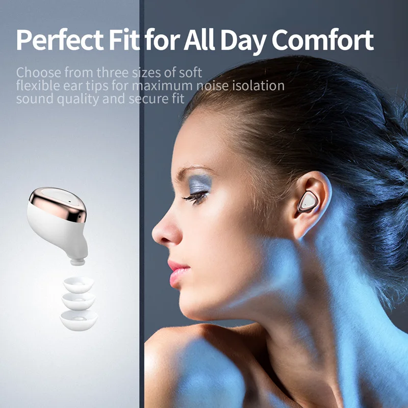 هندزفری فول رنج وایرلس ایرپلاس HIFI Bluetooth In-Ear Headset TWS Wireless 23 Hb9860beac70a4d378b827b98daad5a33K