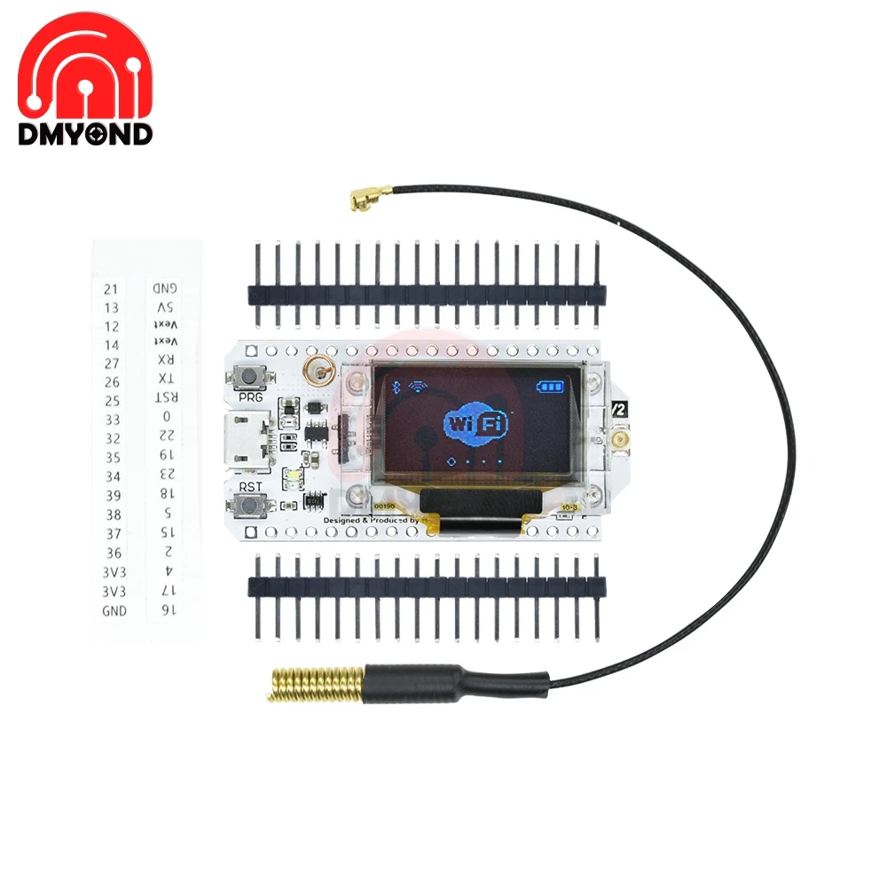 Новый SX1278 ESP32 0 96 дюймов OLED LoRa Knot 433 470 цифровой дисплей Bluetooth WIFI комплект 32 модуля