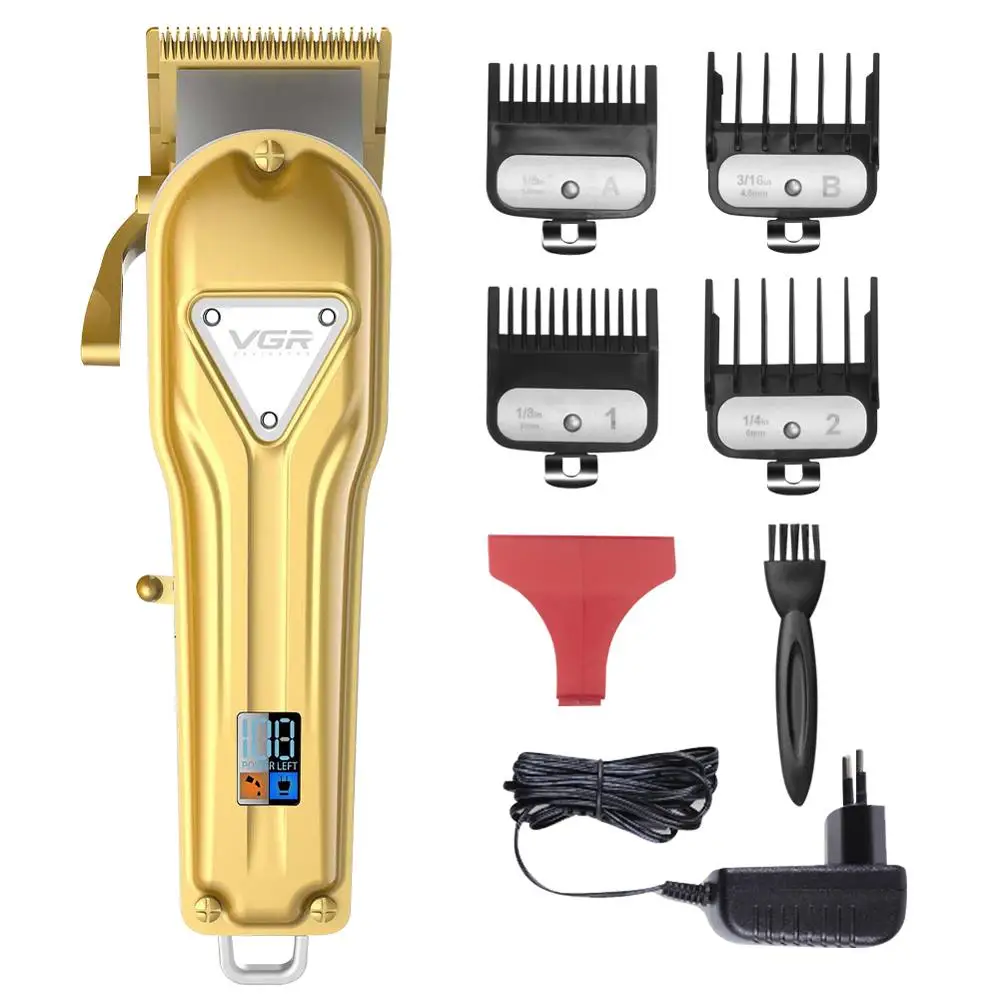 gold hair shaver