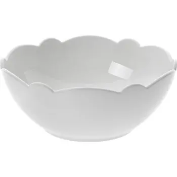 

Alessi MW01/3 Dressed bowl, porcelain white, 4 Set tableware
