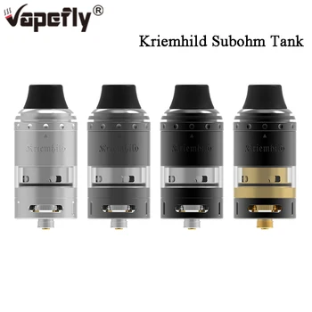 

Original Vapefly Kriemhild Sub Ohm Tank 5ml Capacity 26mm E-cig Subohm Atomizer fit Ni80 /0.15ohm Trip mesh coil & 810 Drip Tip