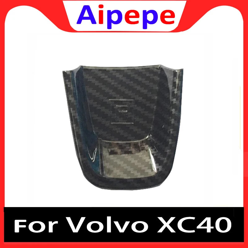 

For Volvo XC40 2018 2019 Interior Steering Wheel Control Panel Button Cover Trim Protector ABS Sticker Car-Styling Accessories
