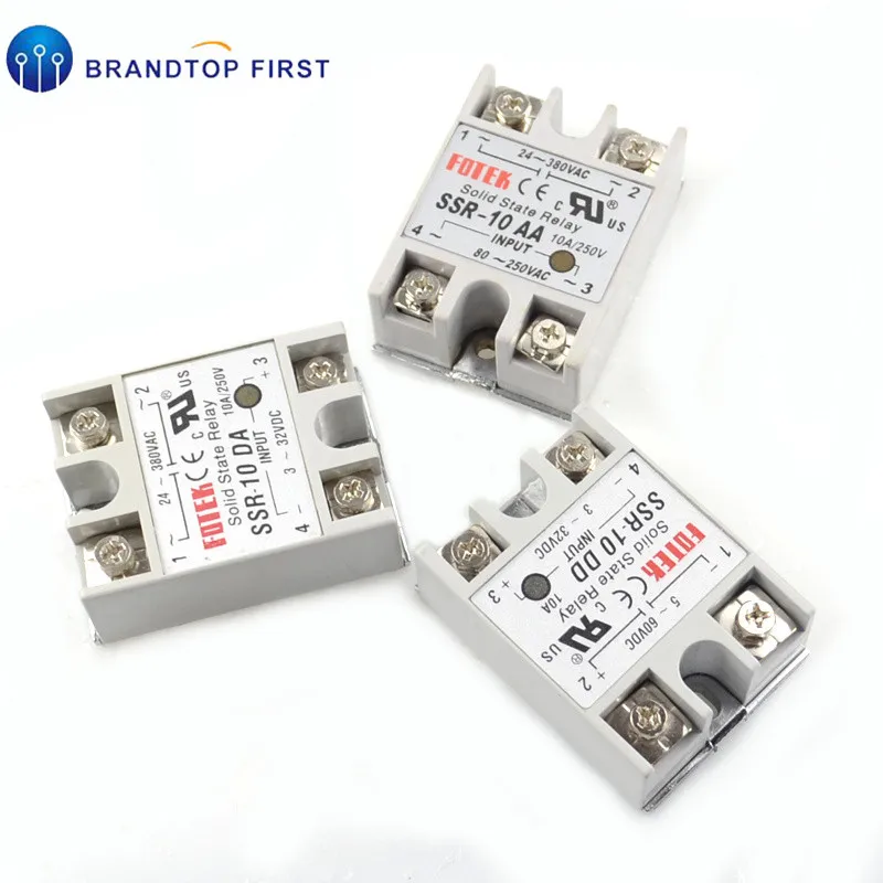 Твердотельные реле SSR-10DA SSR-10AA SSR-10DD | Обустройство дома