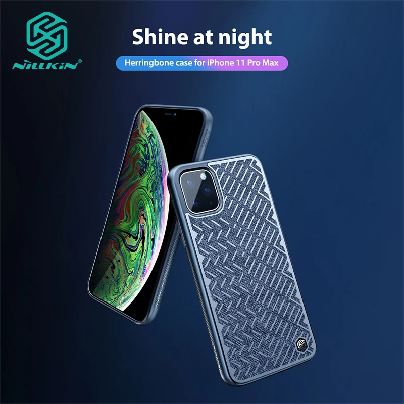 

Nillkin Herringbone Case for iPhone 11 / 11 Pro / 11 Pro Max TPU + PC Herringbone pattern for iPhone 11 Pro Max cases