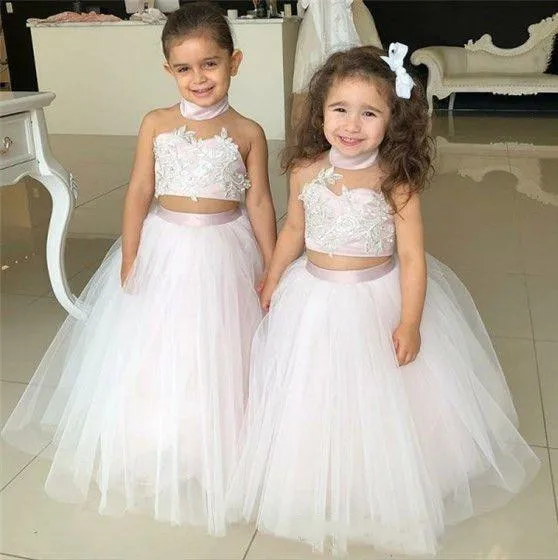 blush-pink-2-piece-flower-girl-dresses-high-collar-lace-princess-first-communion-dress-girls-pageant-dresses-toddler-party-2019-cheap