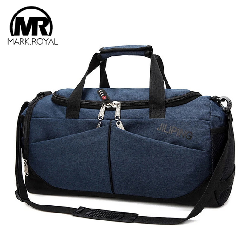 Handbags Travel-Bag Multiple-Pockets Carry-On MARKROYAL Nylon Male Men Multifunction