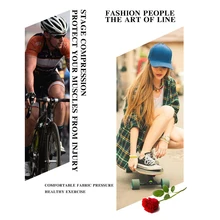 Мужские, женские, защитные, для ног, с алмазным принтом, для спорта на открытом воздухе, длинные, мягкие, компрессионные, эластичные, для велоспорта, модные, повседневные