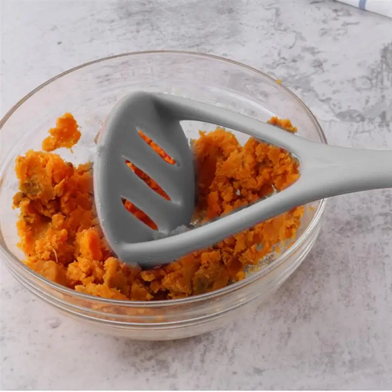 1pc Silicone Potato Masher Potato Press Crush Cooking Tool Kitchen Mashed Potatoes Crush Strap Pressure Tool Kitchen Accessories