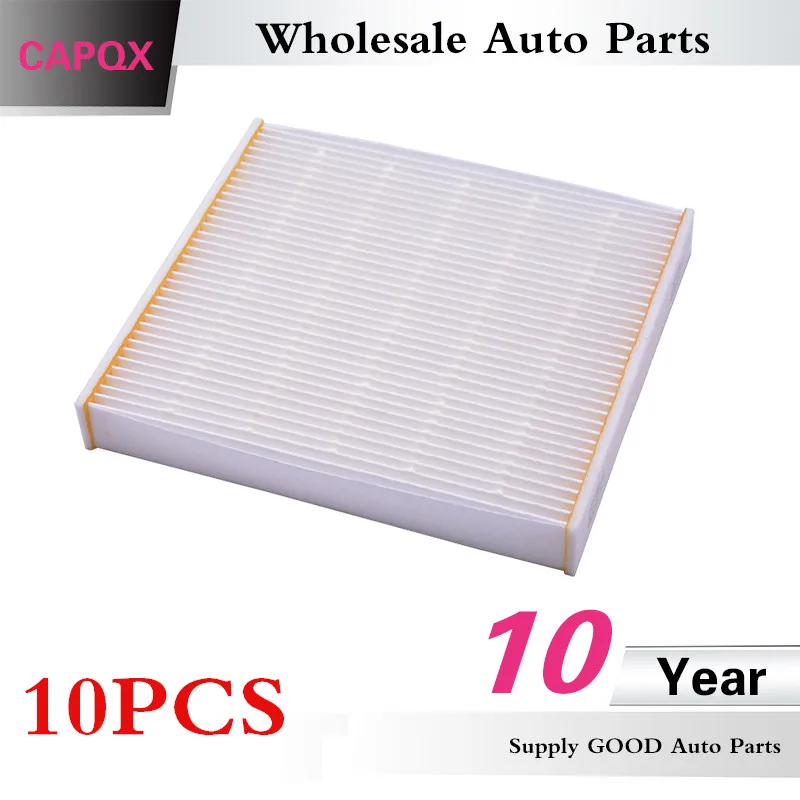CAPQX 10 шт. воздушный фильтр салона 87139 30040 для IS250 IS300 GX400 LX460 COROLLA WISH PRIUS CROWN PREVIA LAND CRUISER