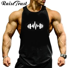 Новая мода хлопчатобумажные рубашки без рукавов майка Мужская Фитнес рубашка мужская singlet colete Бодибилдинг плюс размер Спортивная майка Бодибилдинг