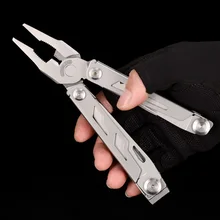 Splitman Multitool Folding Knife Plier Multi Tools Pliers Fishing Camping Outdoor EDC Tool Stainless Steel Knife Screwdriver bit цена Splitman Multitool Folding Knife Plier Multi Tools Pliers Fishing Camping Outdoor EDC Tool Stainless Steel Knife Screwdriver bit цены онлайн