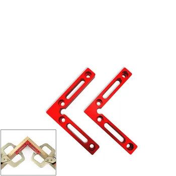 

Aluminium Alloy Woodworking Squares 90 degrees Positioning Blocks Woodworking Right Angle Fixtures Tools Inch