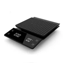 Smart Coffee Scale Hand Punch Multi-functional Bar Counter Coffee Pot Electronic Scale With Timer 3kg/0.1 Kitchen Scale 2020 new