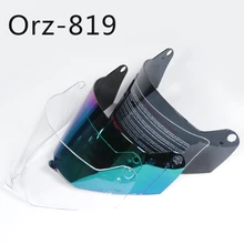 Link speciali per l'obiettivo! off road racing motocross casco casco scudo per Orz-819 integrale moto casco visiera 3 colori
