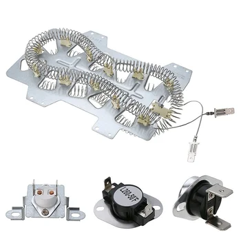 

4pcs/set Electric Appliances Heating Plate Replacement Parts Durable DC47-00019A Easy Install Heater Clothes Dryer For Samsung