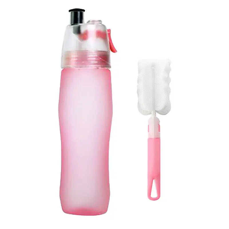 

Portable Outdoor Spray PC Water Bottle Sports Travel Bottle Riding And Brush Drinking Utensils Recommended