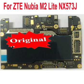 

Original Unlock Tested Well Mainboard For ZTE Nubia M2 Lite NX573J Motherboard card fee flex cable Logic Circuits