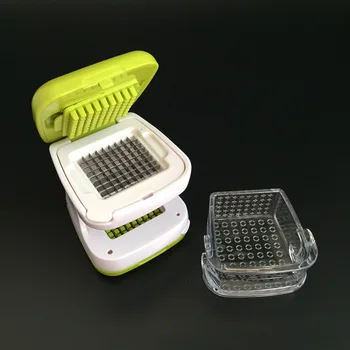 

New multifunctional garlic pressing stainless garlic pressing device steel tamping machine manual double-sided