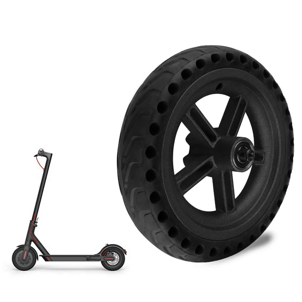 Xiaomi M365 Electric Scooter Solid Rubber Tire Anti-Slip Honeycomb Scooter Tyre Solid Replacement Hub Tyre for Xiaomi Mijia M365