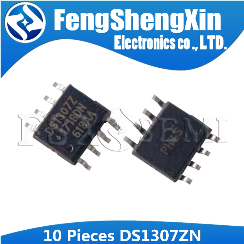 10 шт./лот новинка DS1307ZN DS1307Z DS1307 SOP 8 64x8 серия I2C часы в режиме реального времени|lot